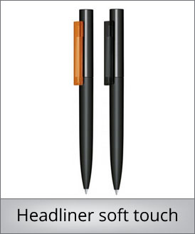 Headliner soft touch pen